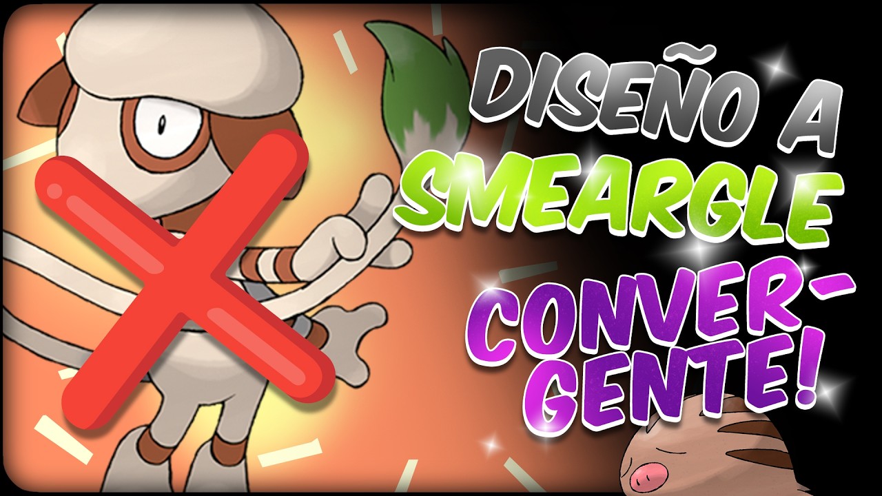 🎨🧠 El Smeargle CONVERGENTE que Pokémon NUNCA se atrevió a crear | Diseño Fakemon