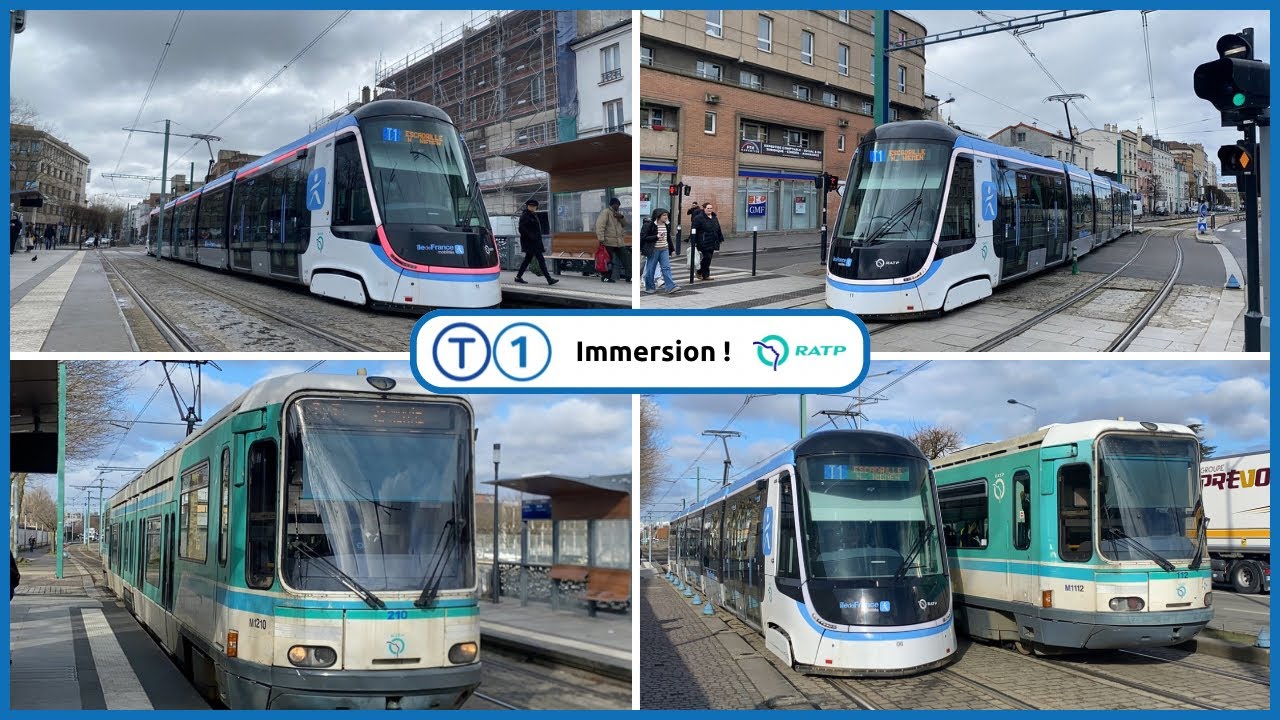 [RATP] La ligne de tramway T1 en circulation mixte (TFS, TW20).