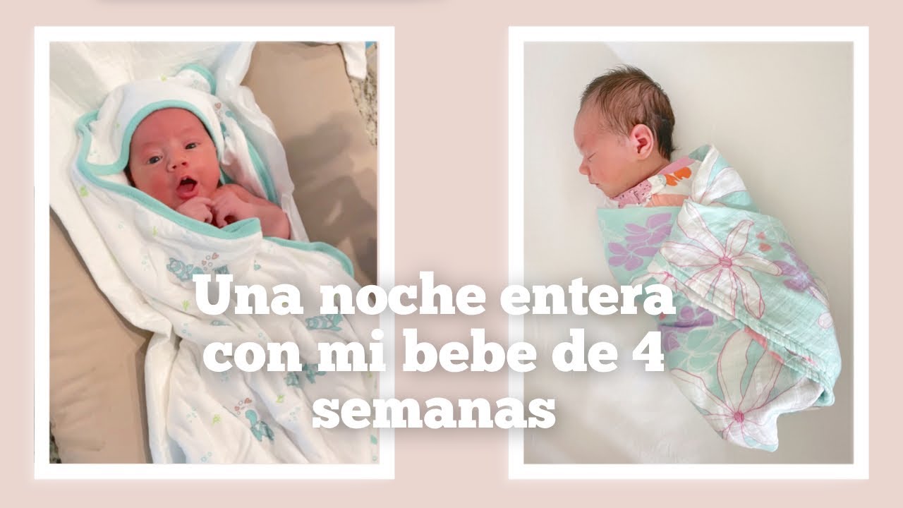 UNA NOCHE ENTERA CON MI RECIEN NACIDA 4 SEMANAS
