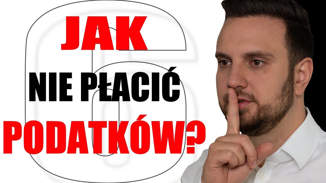 6 sposobów jak nie płacić lub zmniejszyć podatek dochodowy NOWY ŁAD