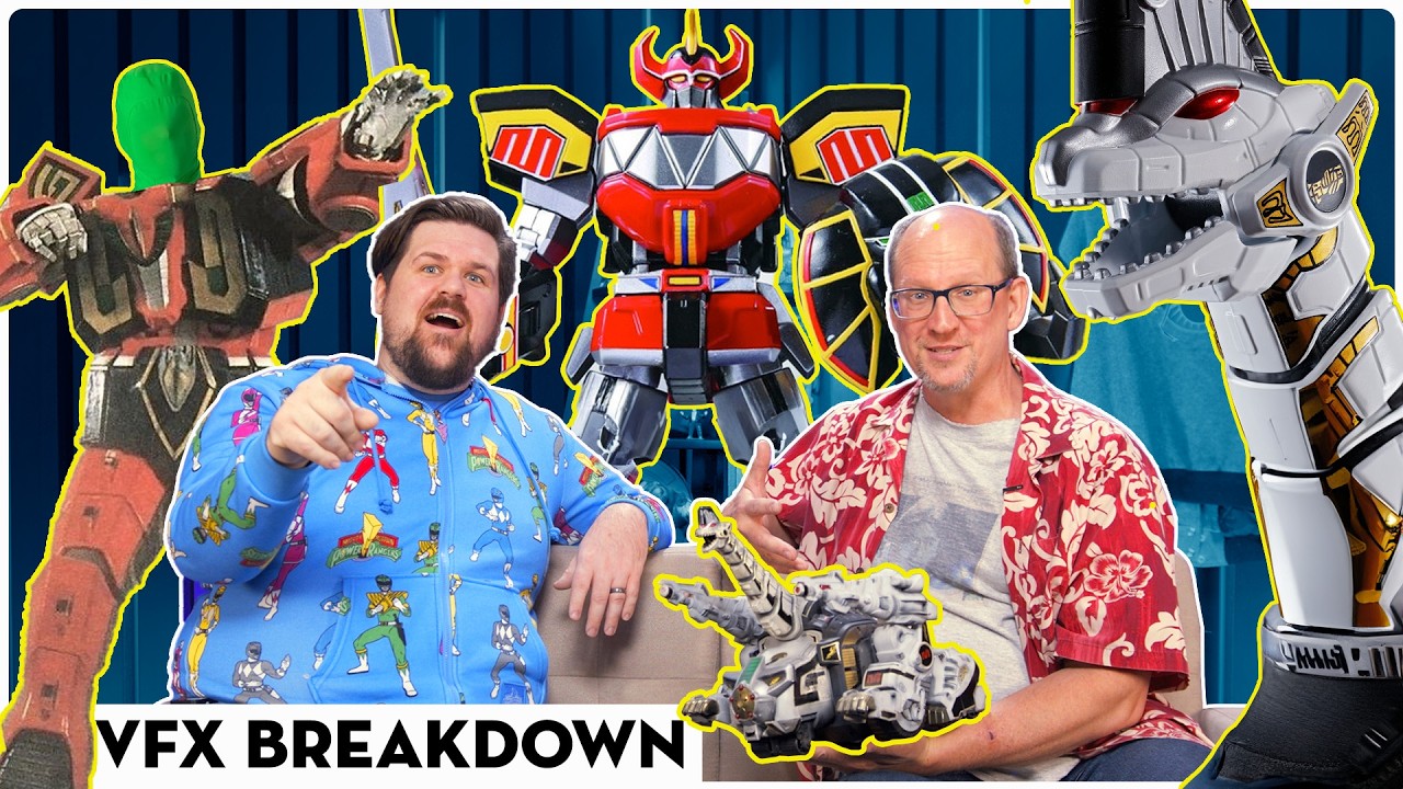 Mighty Morphin Megazord Continuity Error!? VFX Breakdown