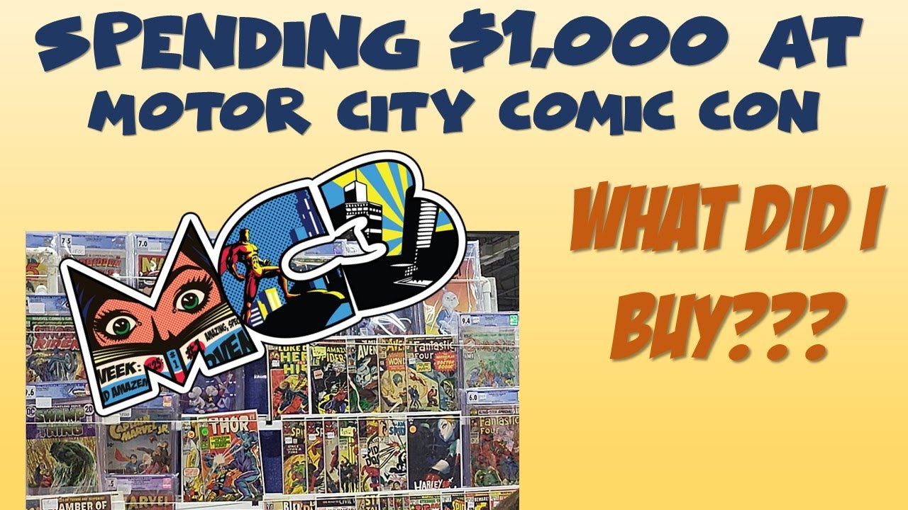 Motor City Comic Con 2023 — что можно купить за 1000 долларов?