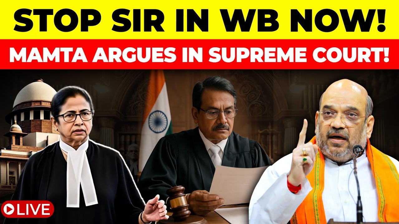 Mamata Roars in SC! CJI Hearing as Bengal ‘Democracy Under Attack’ 🚨⚖️