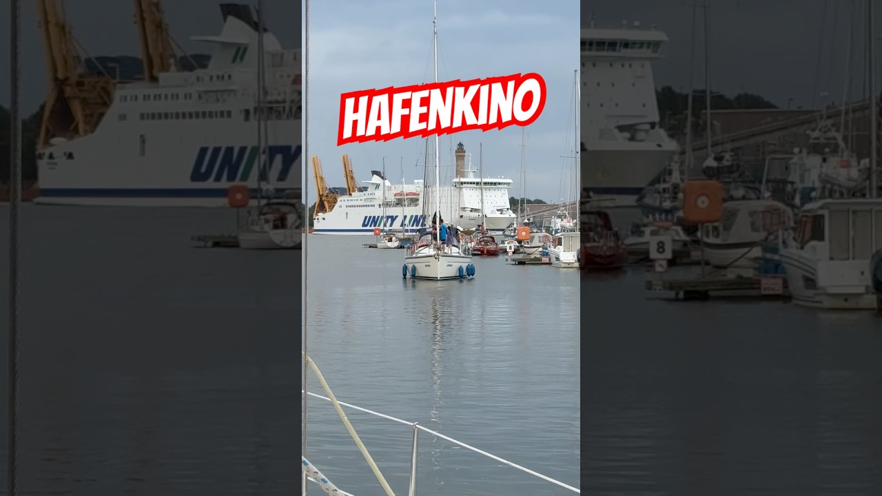 Swinem&uuml;nde 🇵🇱 ⛵️ Hafenkino #ostsee #sailing #hetzel #segeln #strelasund