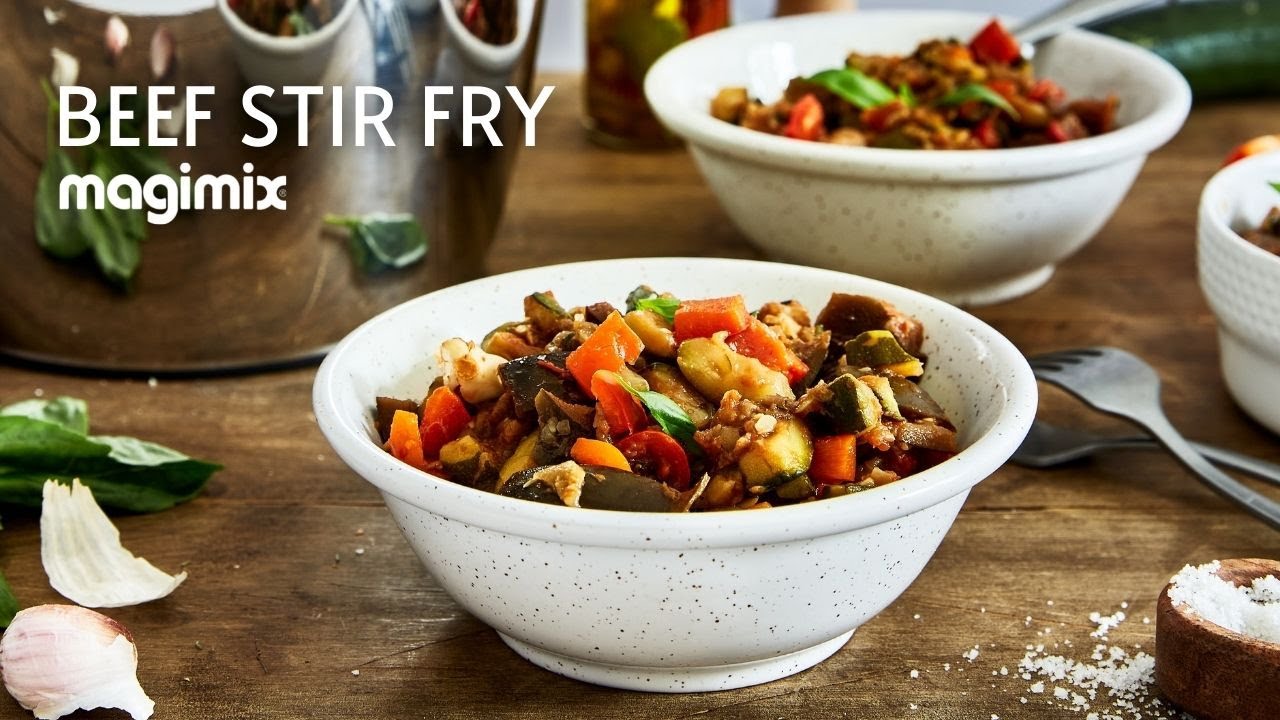 Beef Stir Fry Recipe | Magimix Cook Expert Cookalong