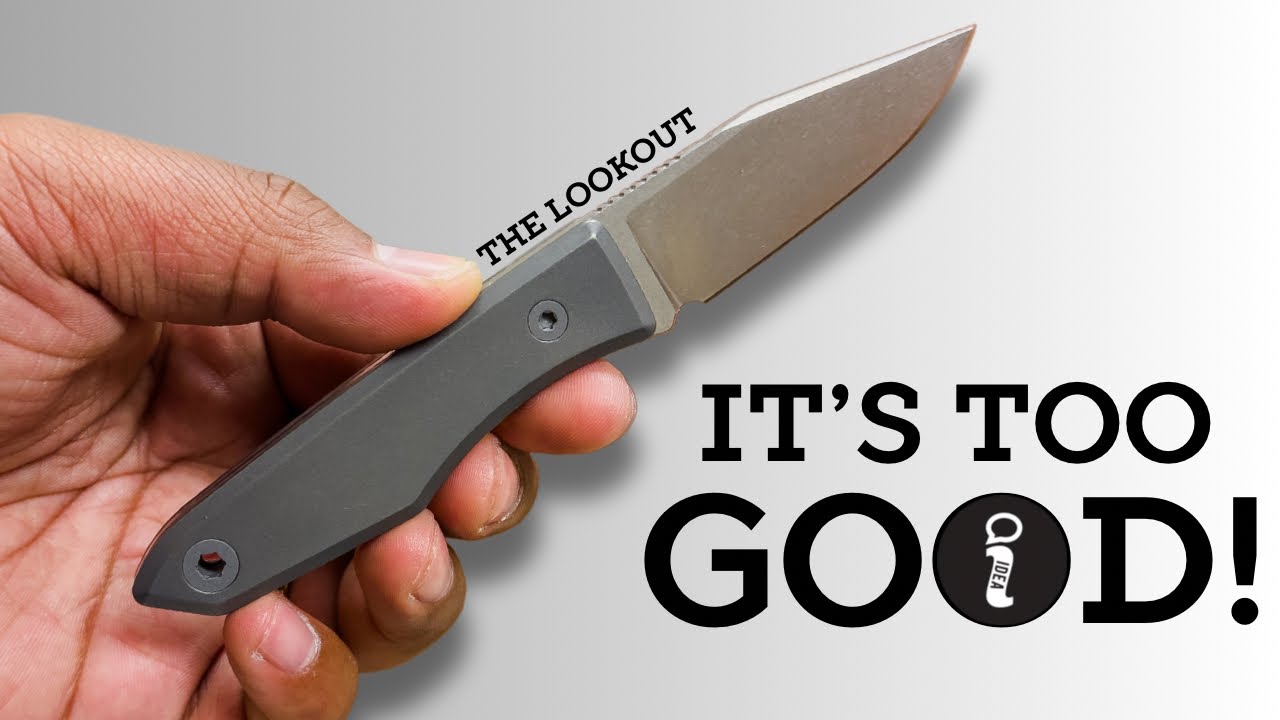 I&rsquo;m SOLD on EDC Fixed Blades because of this&hellip; | The Lookout by ​⁠@bigidesign