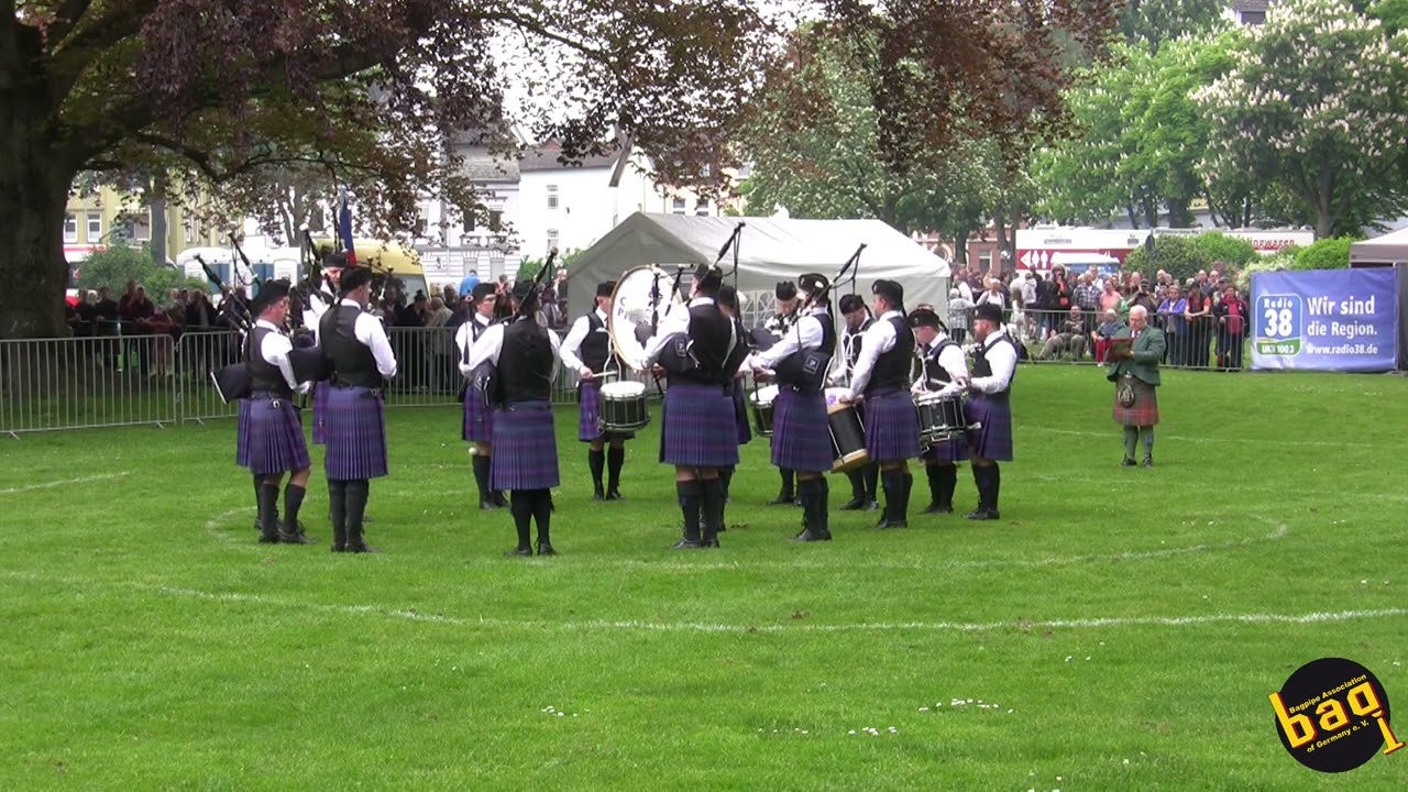 Concord Pipe Band, Peine 2024, Grade 3 Medley