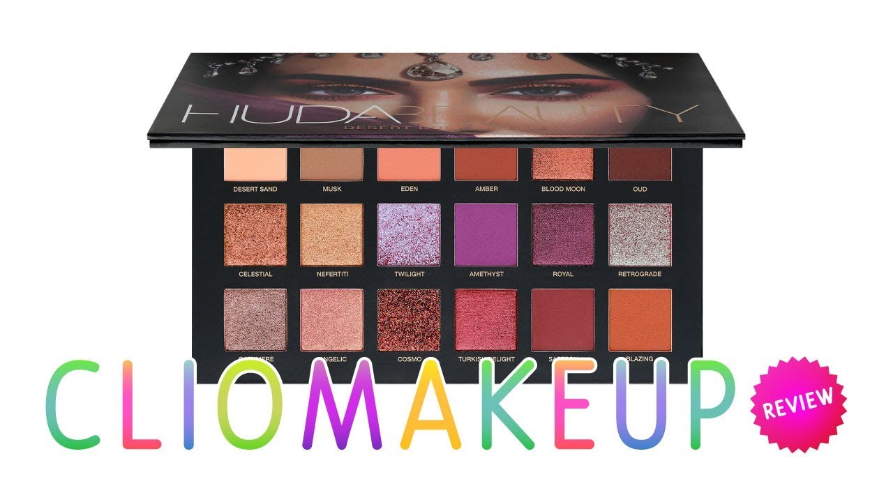 Recensione Palette HUDA Beauty Desert Dusk Palette Review