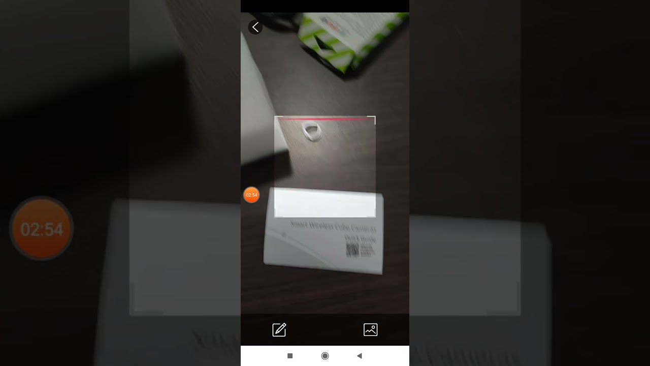 uniview cube camera online by mobile