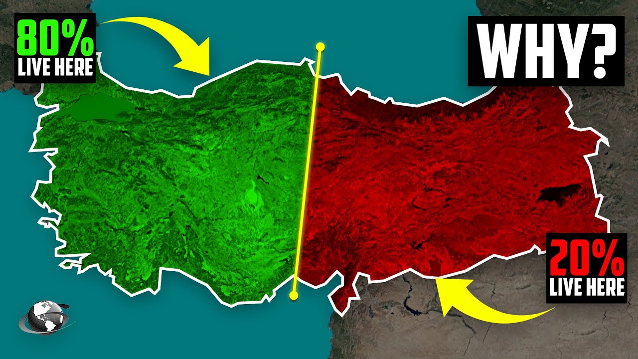 Why So Few People Live In Eastern Turkey