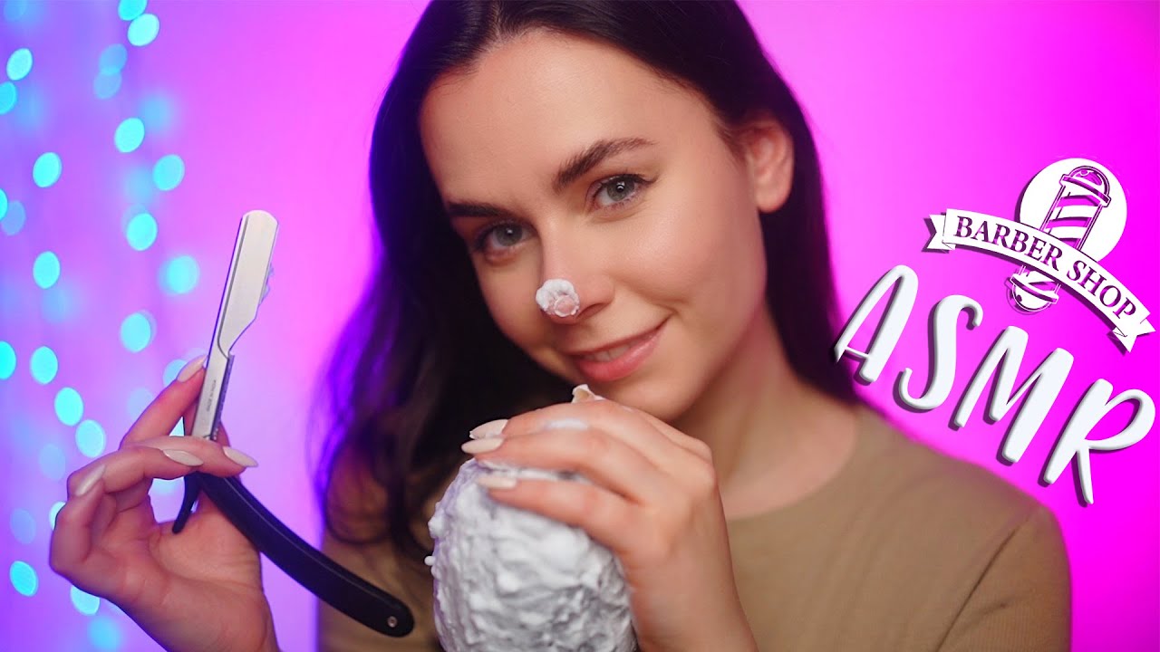 АСМР ПОБРЕЮ СВОЙ МИКРОФОН ✂️ ЗВУКИ ПЕНЫ СТРИЖКА МАССАЖ / ASMR SHAVING MY MIC