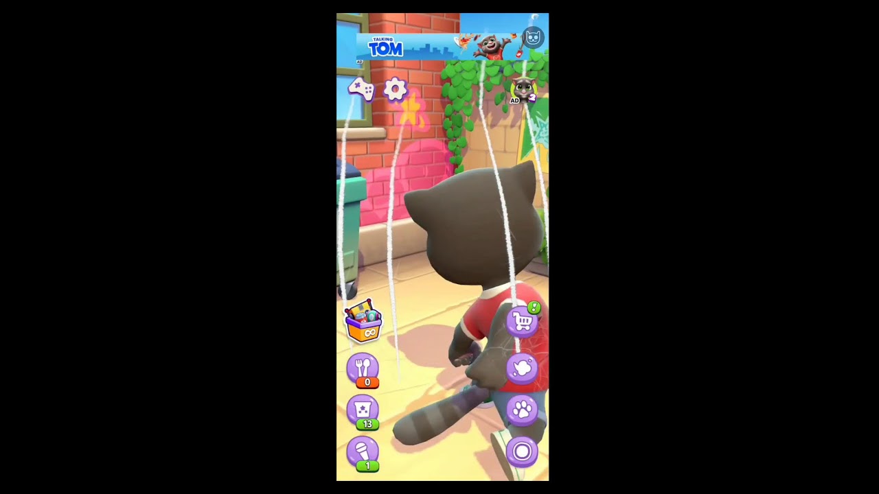 Talking tom live #talkingtom#alkingtom2 #trending #live #funnycat#satisfying