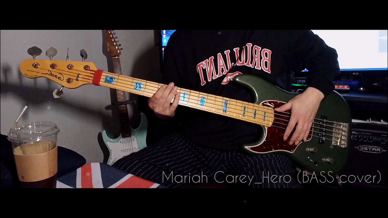 Mariah Carey - Hero_(BASS cover)