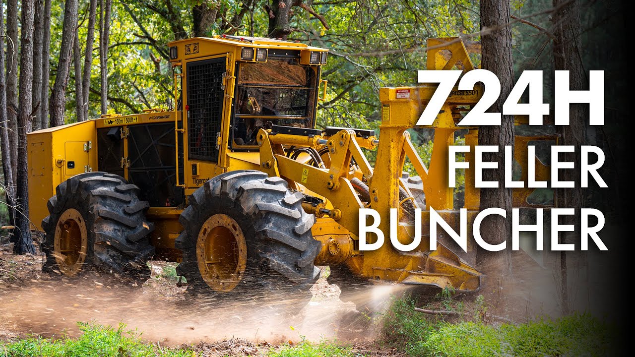 Tigercat 724H Feller Buncher in Georgia