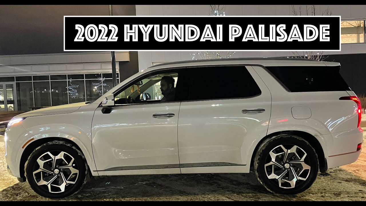 2022 Hyundai Palisade Calligraphy in Hyper White