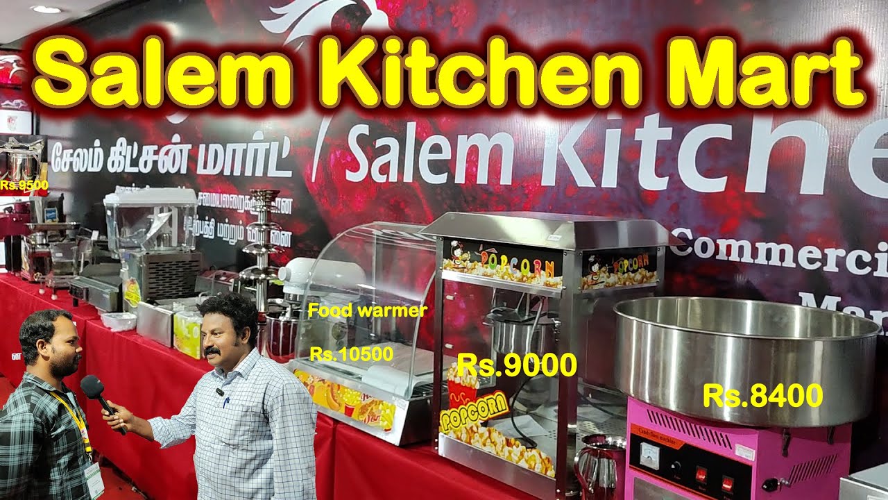Salem Kitchen Mart  | Stainless Steel Dealers  | Hotel Equipments | Bakery Equipments|  village tour