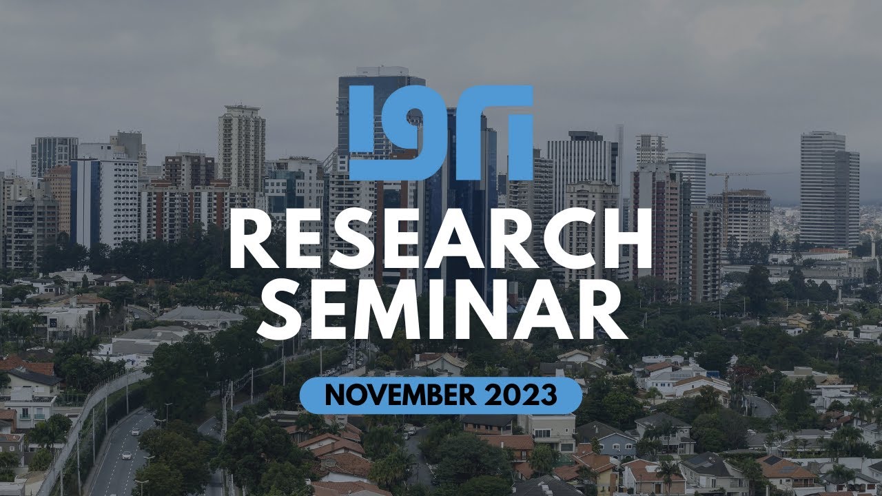 IGRI Research Seminar | November 2023 | Gaia Taffoni