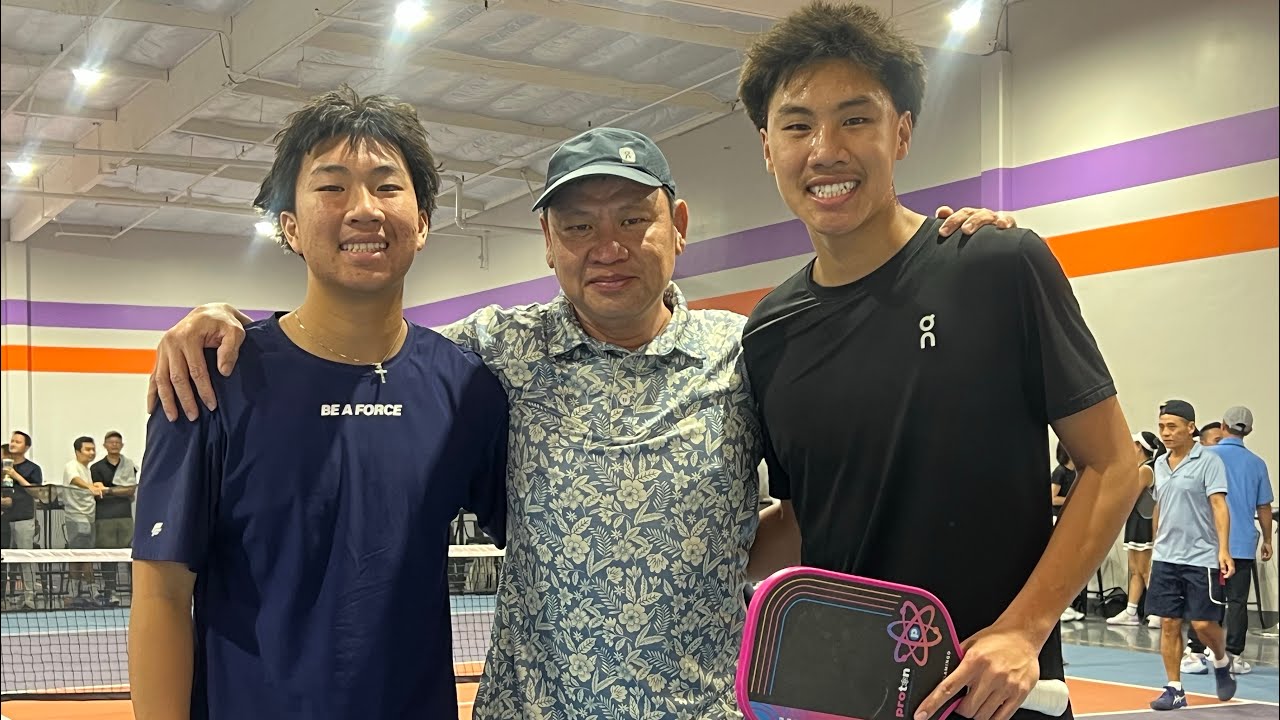 OC pickleball: Cuong/Kevin vs Tu/Luan (1 trận hay khó quên)