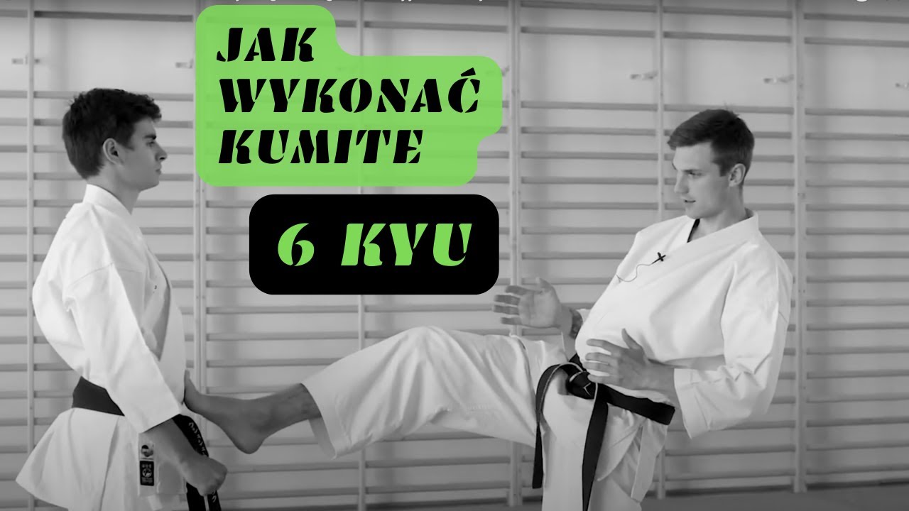 🟢ZIELONY PAS - KUMITE🥋 Wymagania egzaminacyjne na 6kyu 🥋