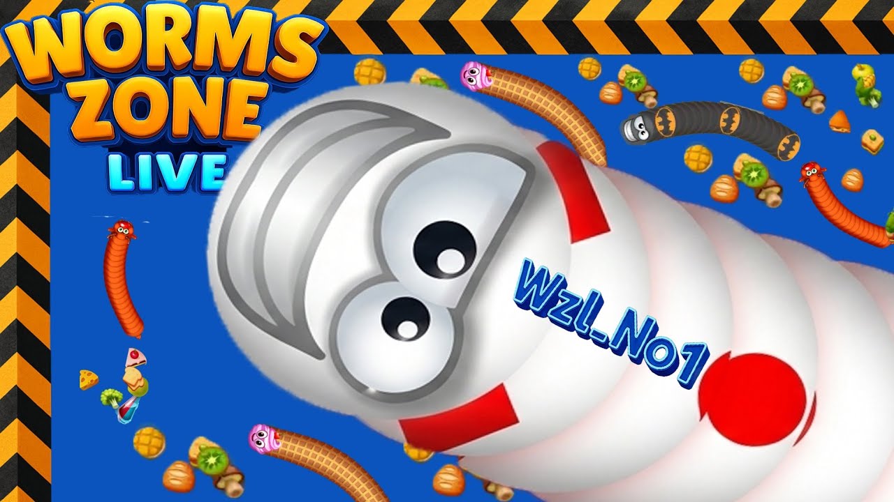 🐍WORMSZONE.IO 🔥Ep66💥The hungriest snake👹Top 1 slither 💯by Wzl_No1