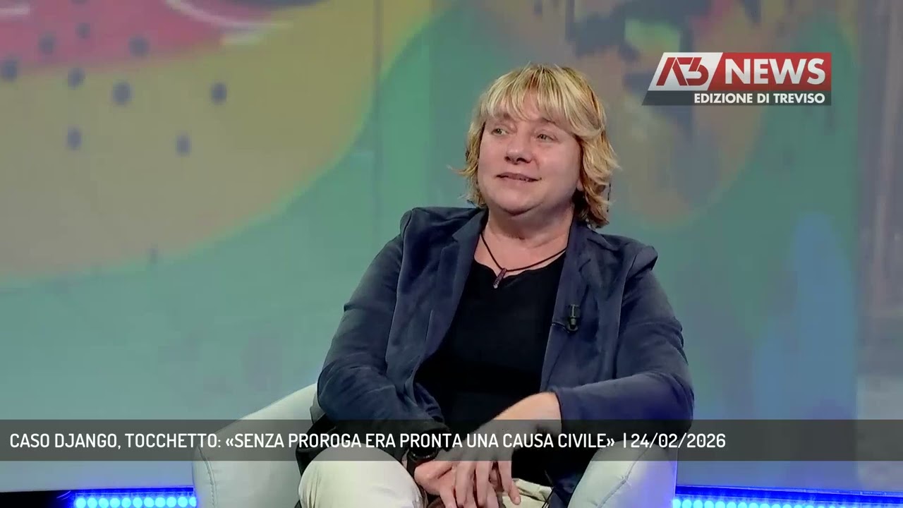 CASO DJANGO, TOCCHETTO: «SENZA PROROGA ERA PRONTA UNA CAUSA CIVILE»  | 24/02/2026