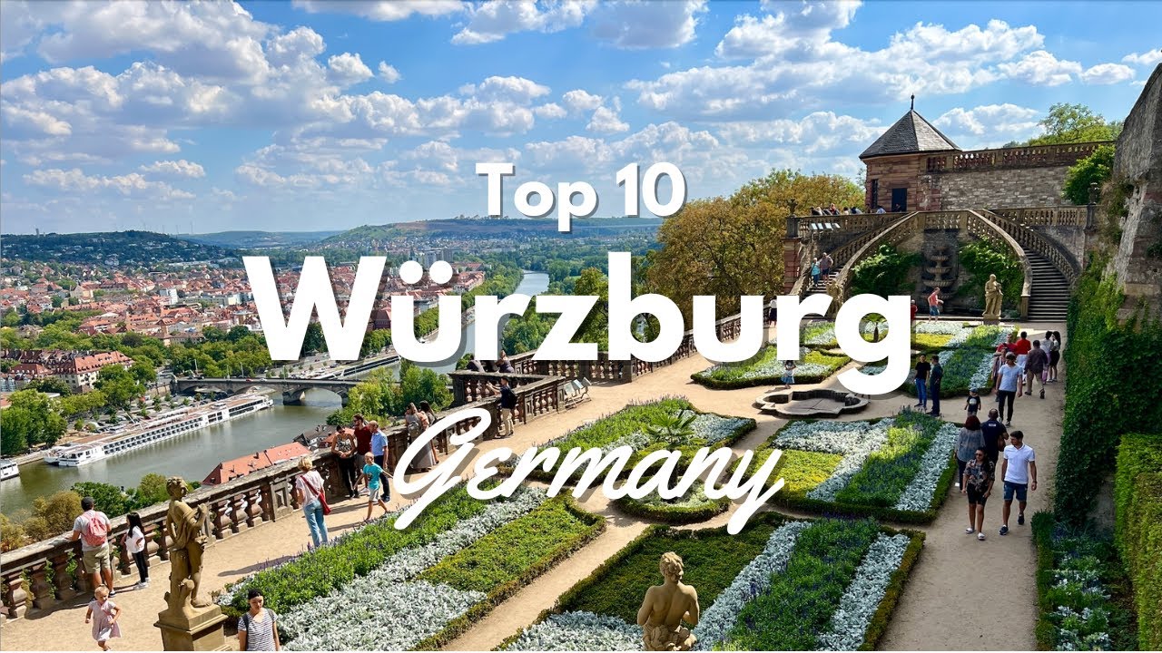 10 лучших занятий в Вюрцбурге, Германия! 🇩🇪