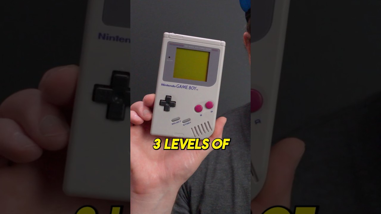 Три уровня программирования Game Boy #retrogaming #gameboy #nintendo #programming