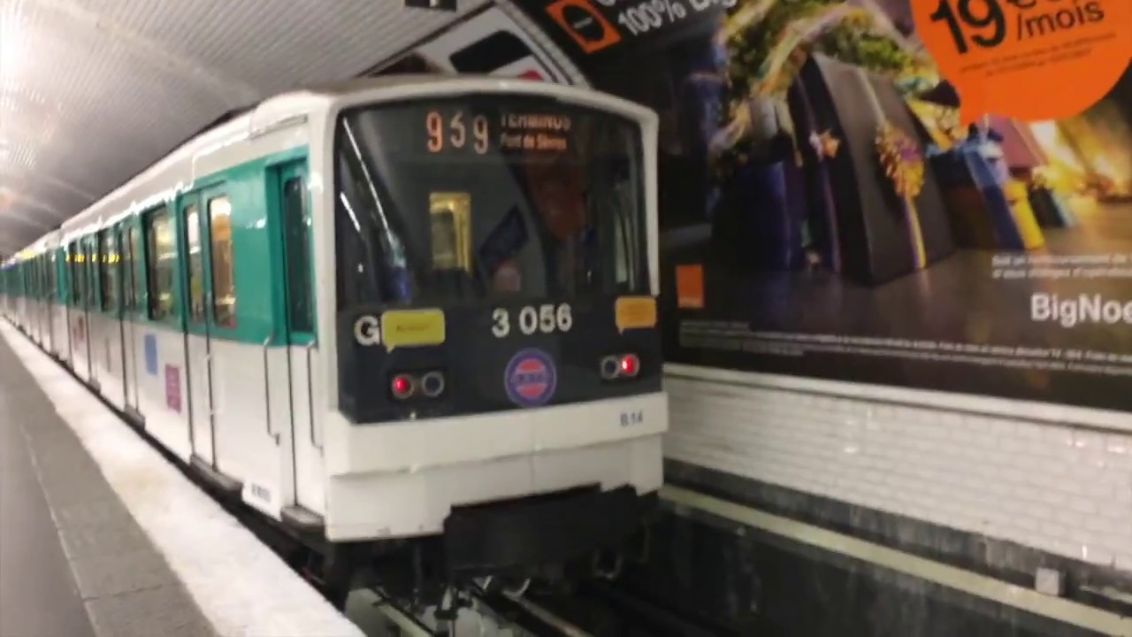 MF67 de la ligne 9 dernier jour