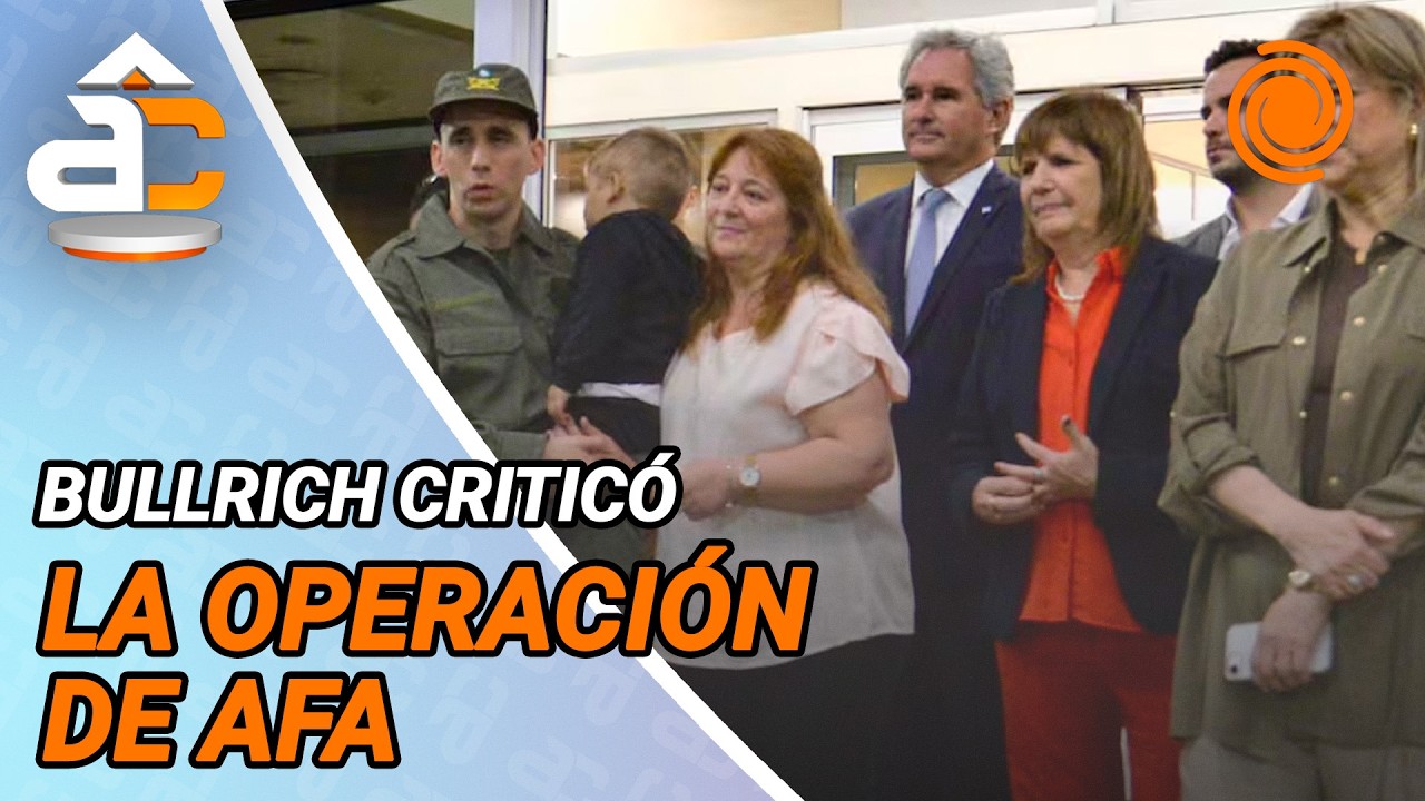 Patricia Bullrich acusó a la AFA de no avisar de la LIBERACIÓN de Nahuel Gallo