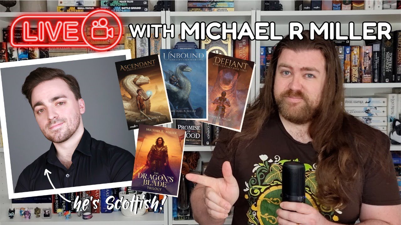 Live Interview with Michael R Miller - Indie Author
