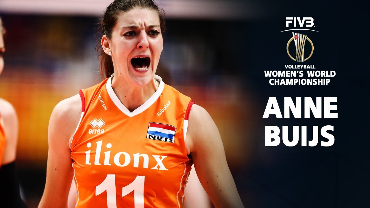 Best Spiker by Anne Buijs  Netherlands Volleyball World Championship 2018