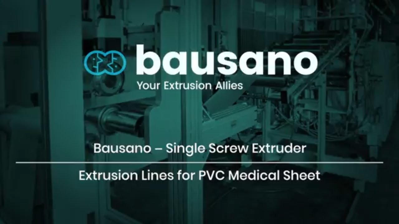 Extrusion Lines for PVC Medical Sheet | Bausano