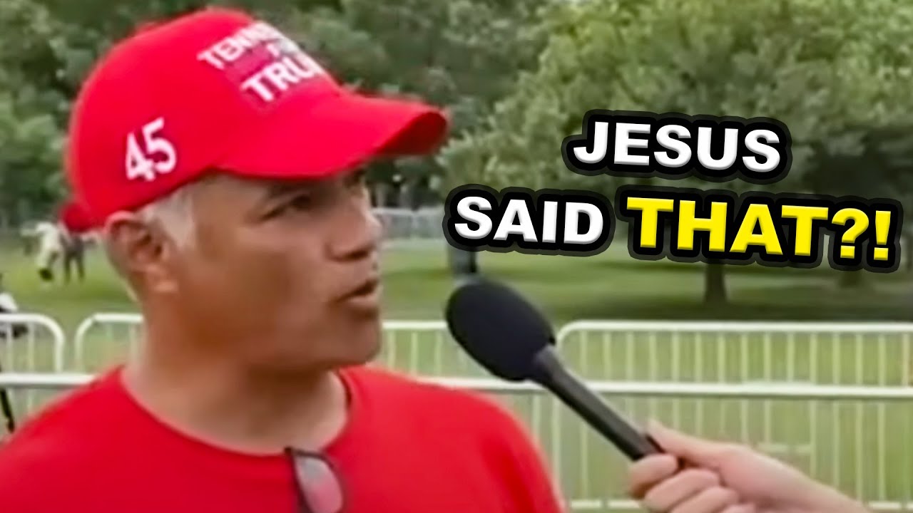 MAGA Evangelical REALIZES He Doesn't Know The Bible... PANICS