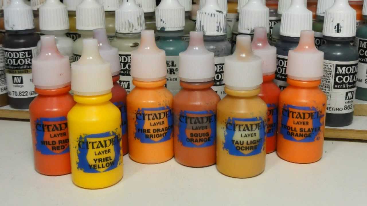 Tutorial: Transferring Citadel paints into dropper bottles