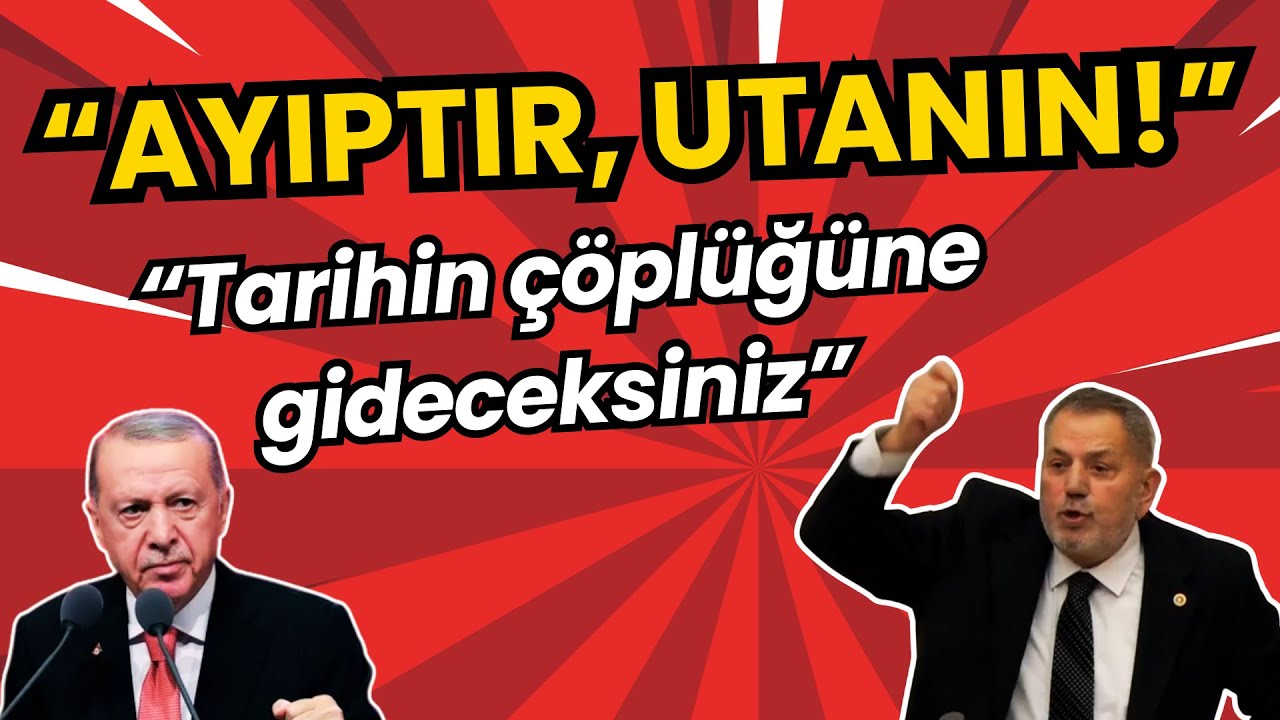“Ayıptır, utanın!” Tahsin Ocaklı Meclis’te emekli maaşlarını yüzlerine vurdu