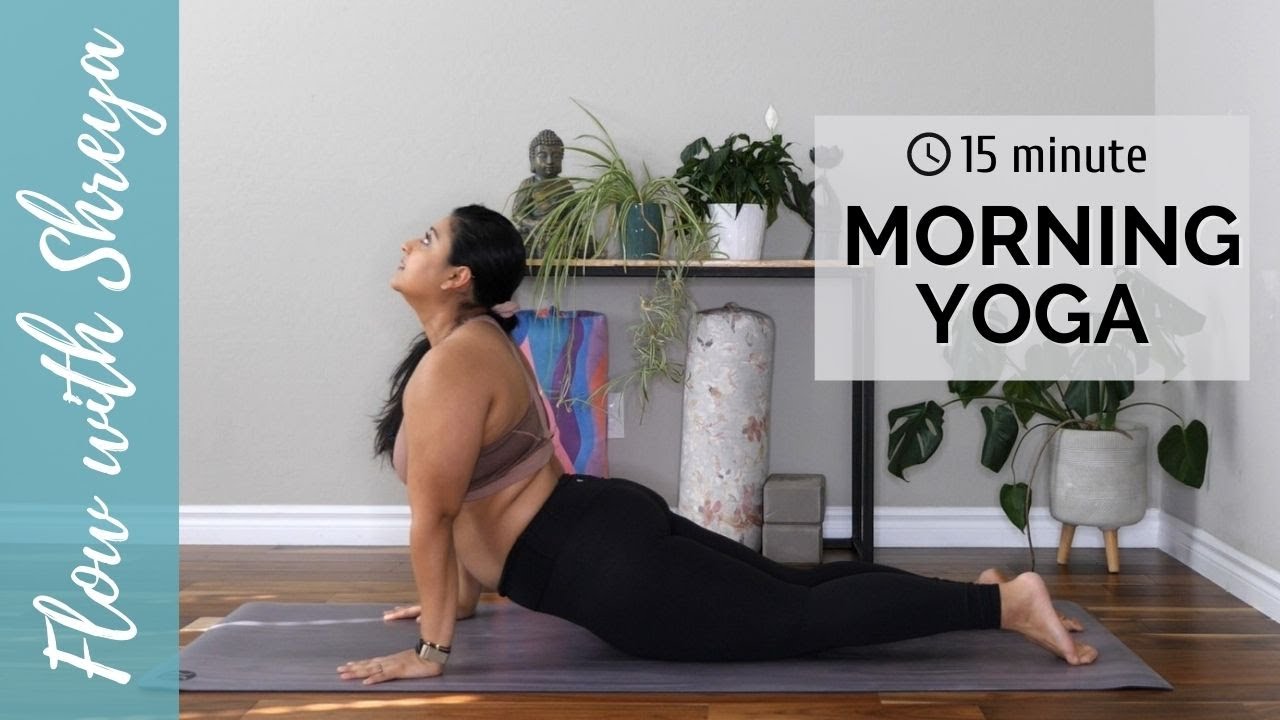 MORNING YOGA | 15 MIN VINYASA FLOW
