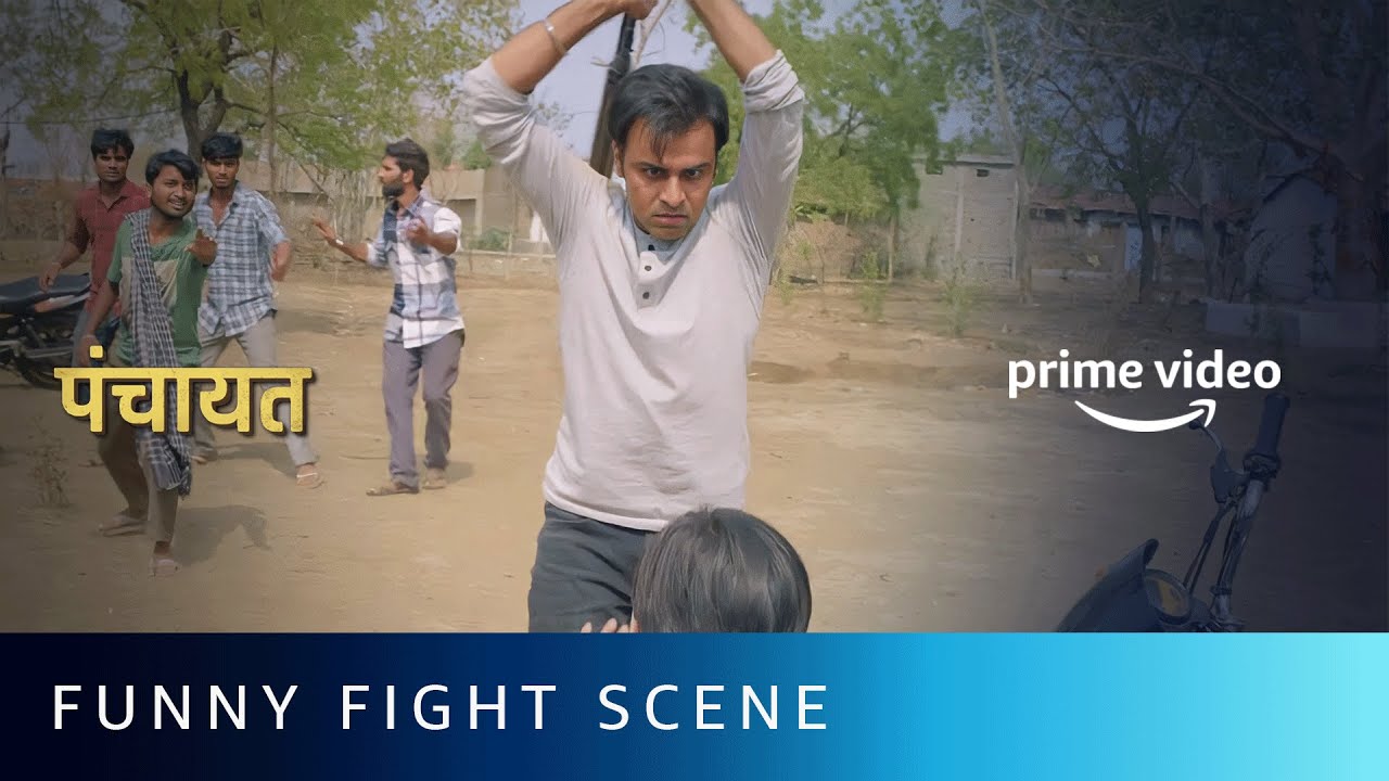 Say No To Gunda Gardi with Jeetu Bhaiya! | Funny Fight Scene | Panchayat | Amazon Prime Video