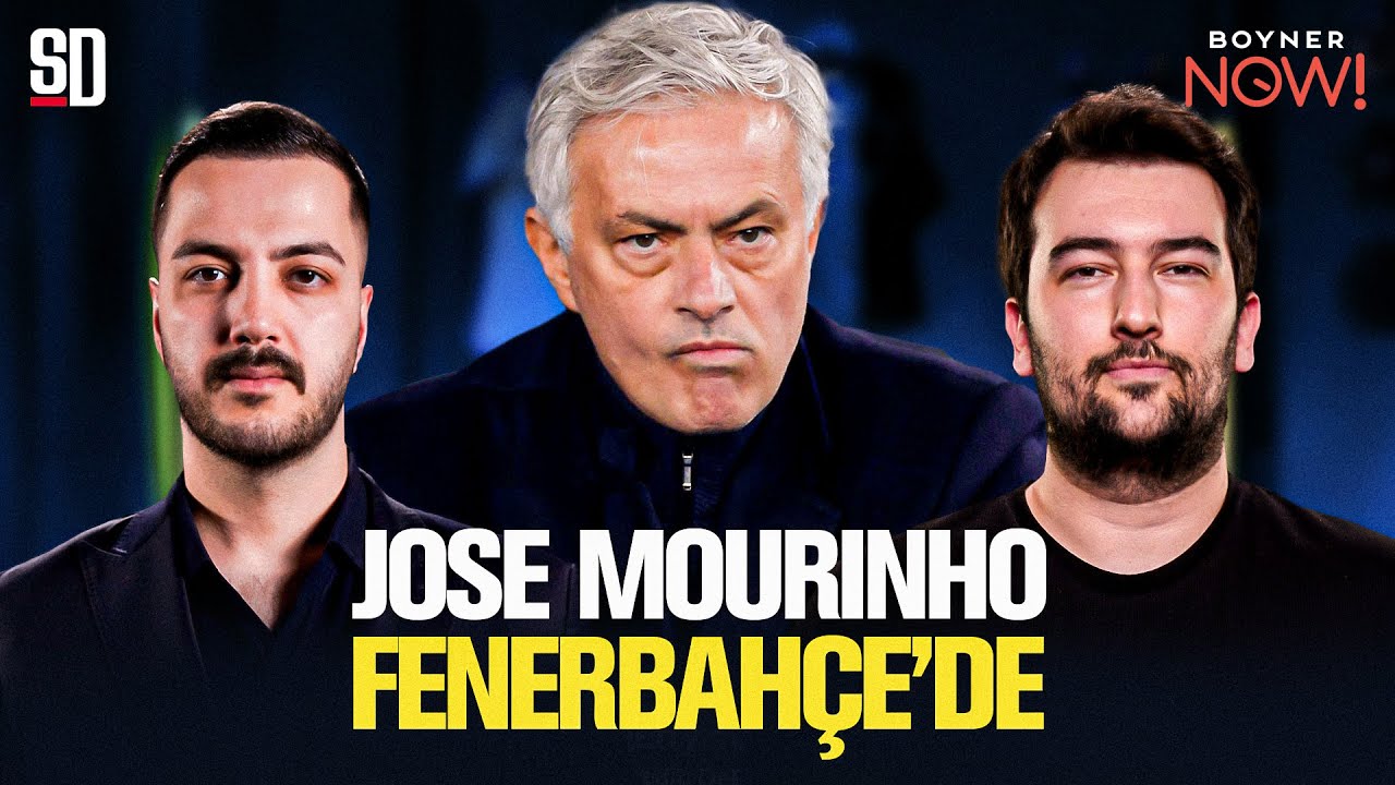 JOSE MOURINHO İLE 2+1 YILLIK SÖZLEŞME İMZALANDI | Ali Koç, Aziz Yıldırım, Dzeko, Lukaku, Ferdi