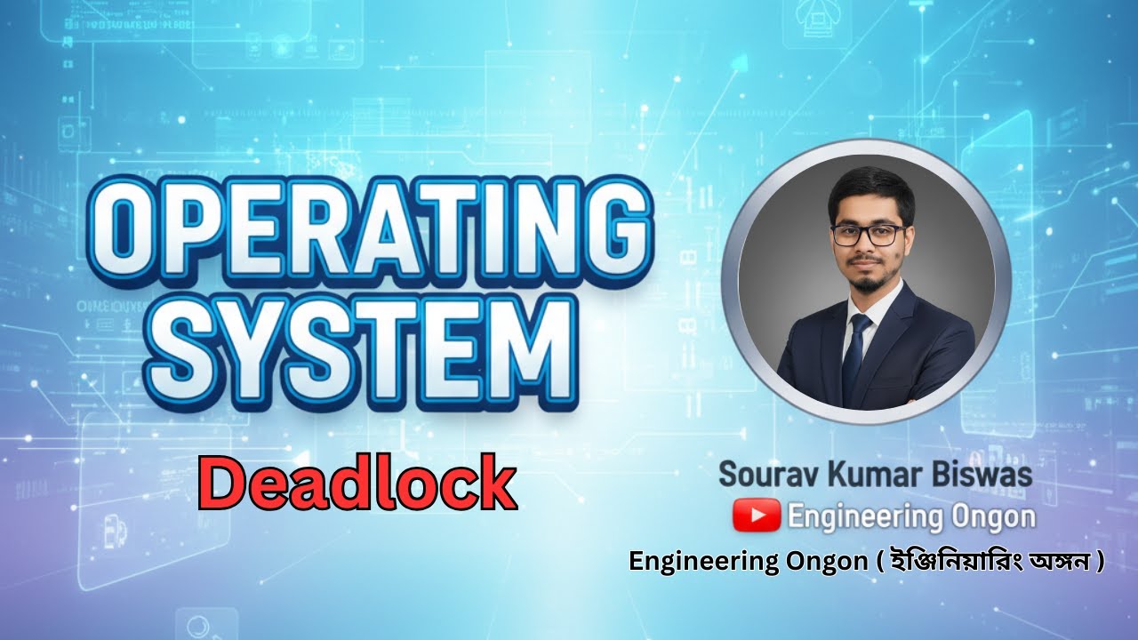 Deadlock in Operating System Explained | Mutual Exclusion, Hold & Wait, No Preemption, Circular Wait