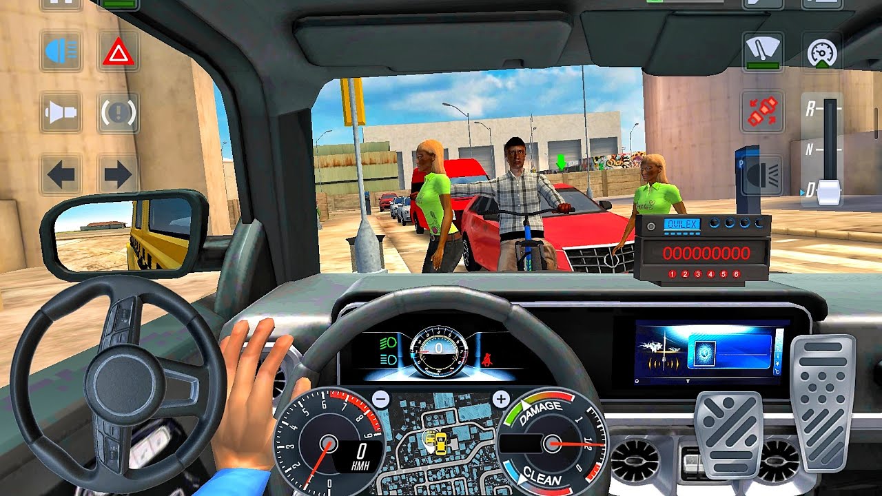 New Taxi Driver 2026 - Mercedes G-Wagon Driving in Busy City Traffic - Car Game Android Gameplay