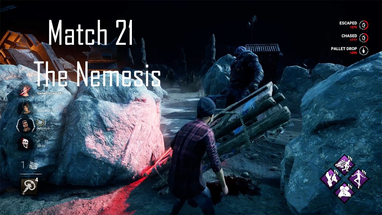 Dead by Daylight Match 21 The Nemesis/with friends!
