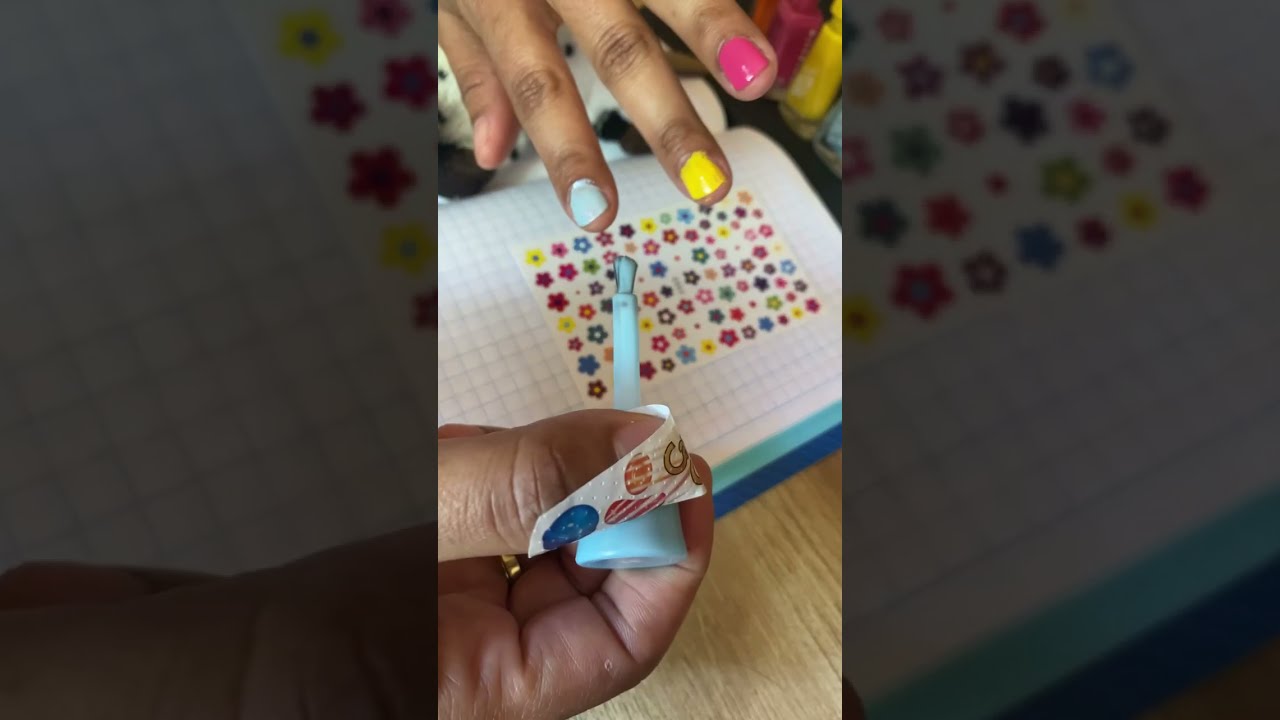 💅Barbie Movie STICKERS Nail Polish Prep 