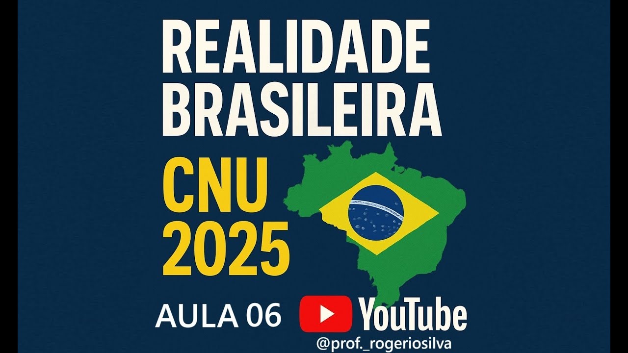 CNU-2025 - Realidade Brasileira: Desigualdades Regionais.