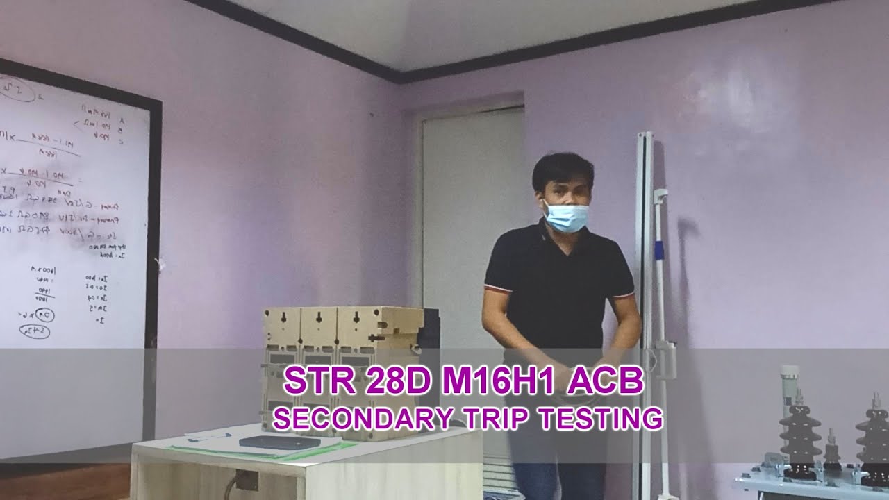 STR 28D M16H1 ACB TRIP TESTING