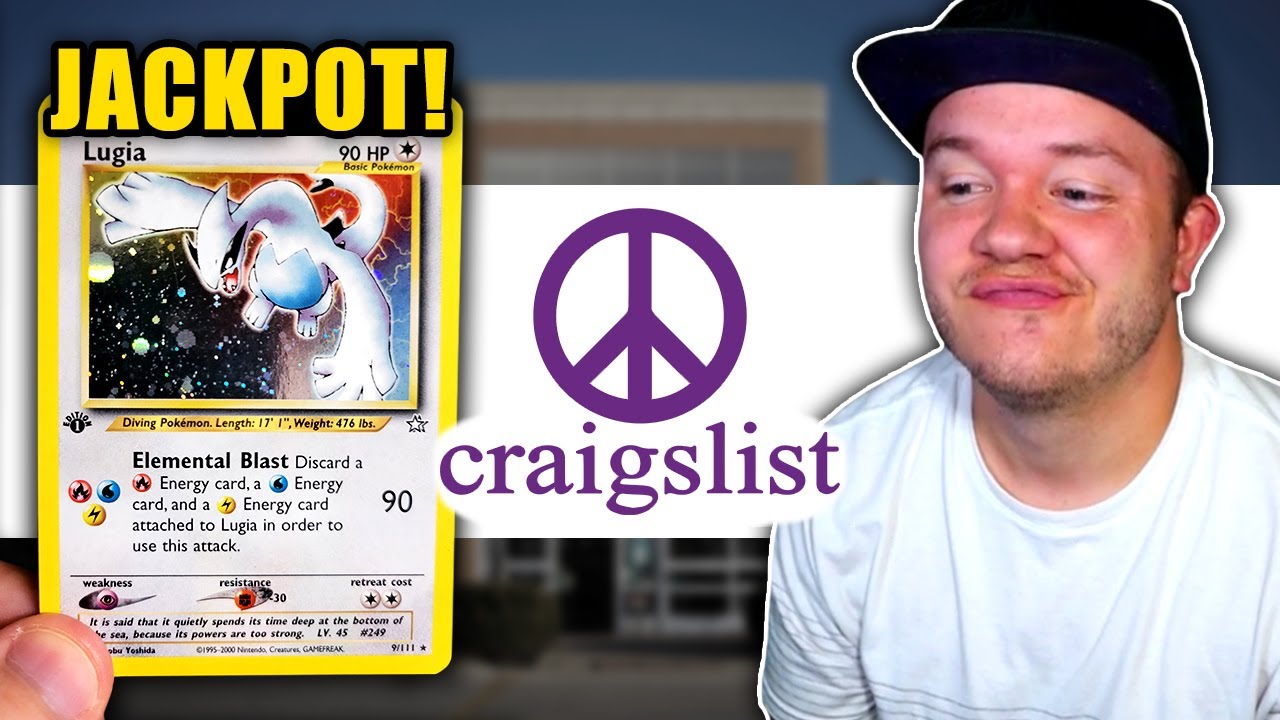 Neo Genesis Lugia Craigslist Pokemon Card Jackpot!