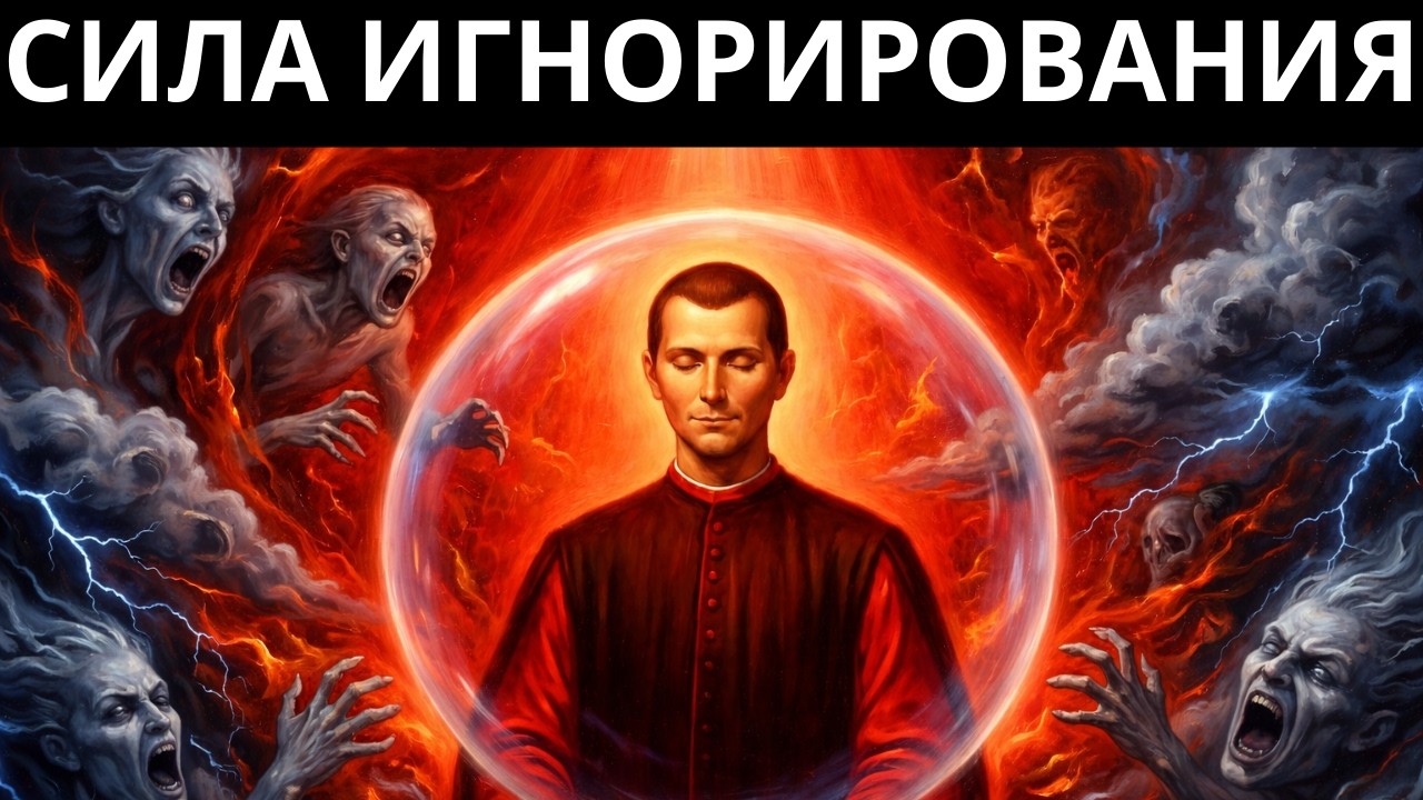 Тёмная психология Макиавелли стратегия силы через игнорирование людей