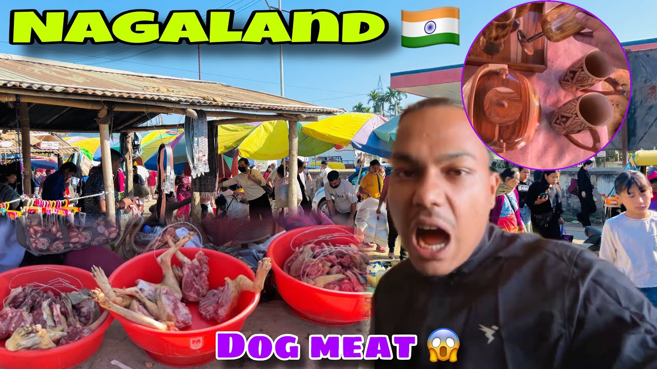 Nagaland Ma Kukur Ko Masu 😱|| Dog Market In Nagaland 🇮🇳||@JibanChamlagai98 