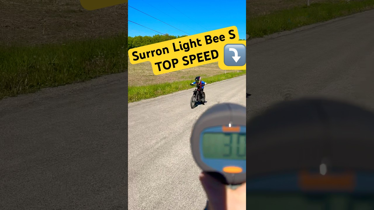 Top SPEED on a brand new Surron Light Bee S! #Surron #3SRTV