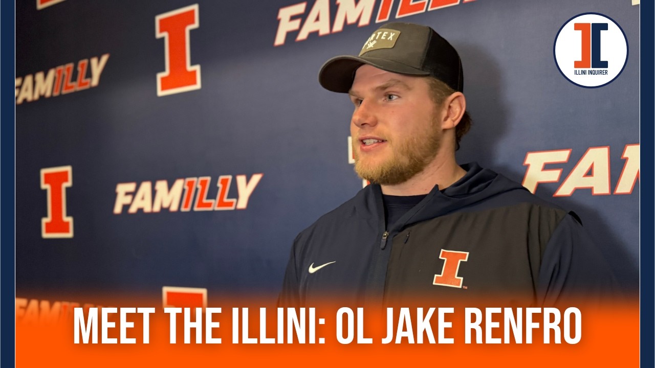 Знакомьтесь, «Иллини»: интервью с игроком линии нападения Джейком Ренфро.
