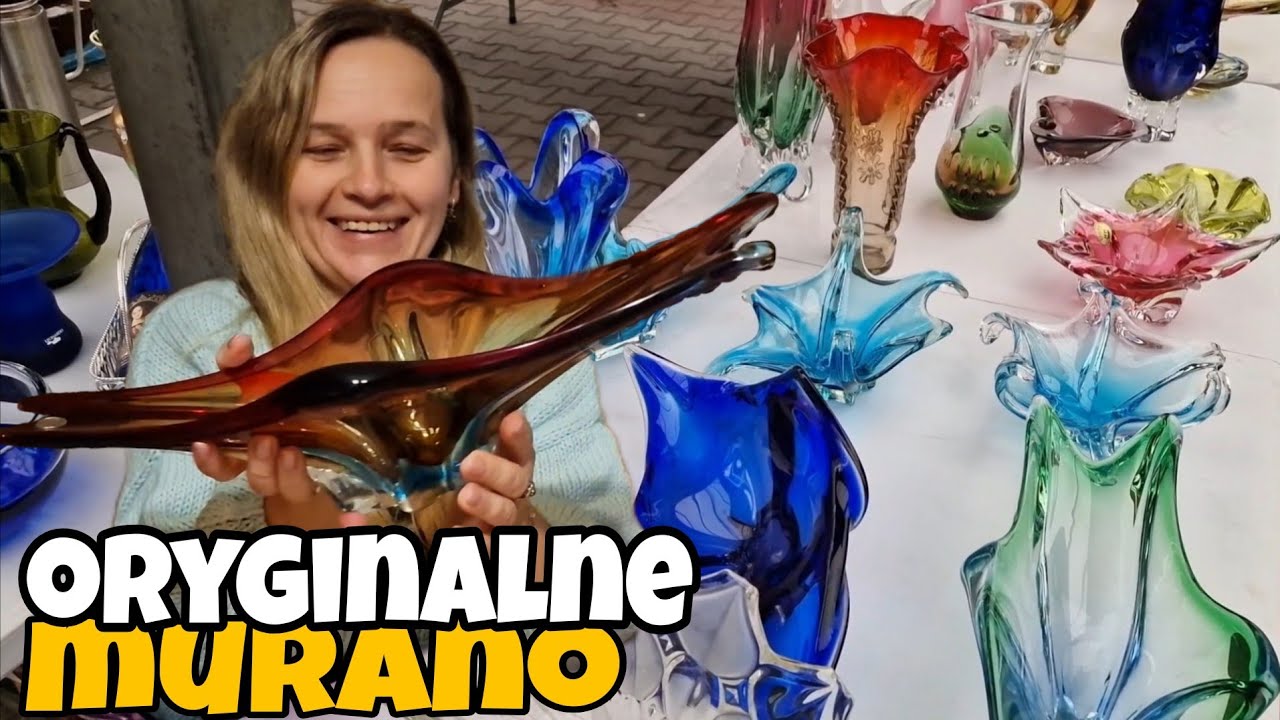 WYJĄTKOWE SKARBY - Udało się kupić Oryginalne Murano ! 